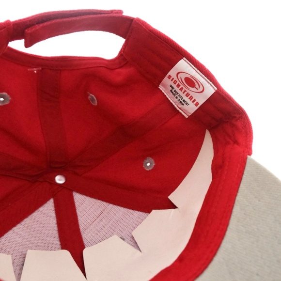 OHIO STATE BUCKEYES College Football Red Baseball Cap~ONE SIZE FITS MOST - Picture 5 of 5